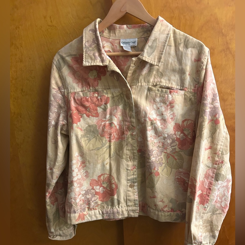 Coldwater Creek Floral Women's Jacket